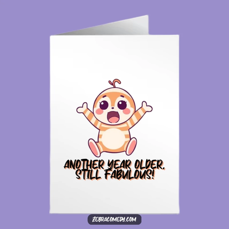 Free Printable Birthday Card: Funny Jumping Zebra Card for a Hilarious Surprise Gift