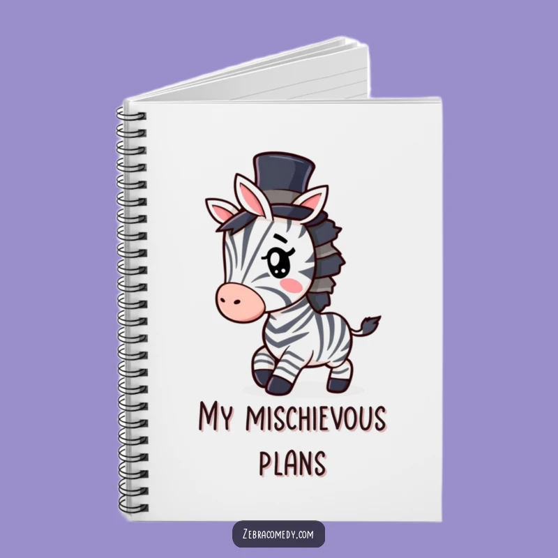 Funny Zebra Notebook: Plan With Playful Style, Ideal Funny Gift